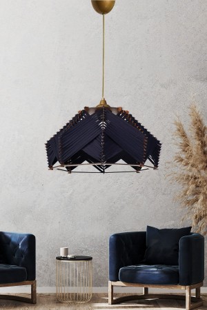 Chaos Handmade Pendant Chandelier Navy Blue