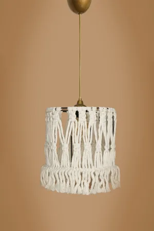 Lit Handmade Chandelier Cream