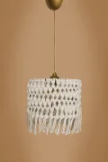 Complete Handmade Chandelier Cream