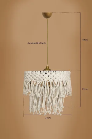 Sourire Chandelier Cream