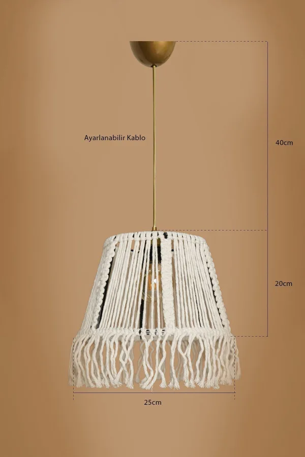 Vilain Handmade Chandelier Cream