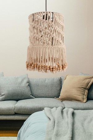 Cornichon Handmade Chandelier Cream