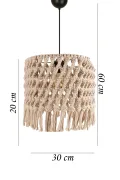 Fenetre Handmade Chandelier Cream