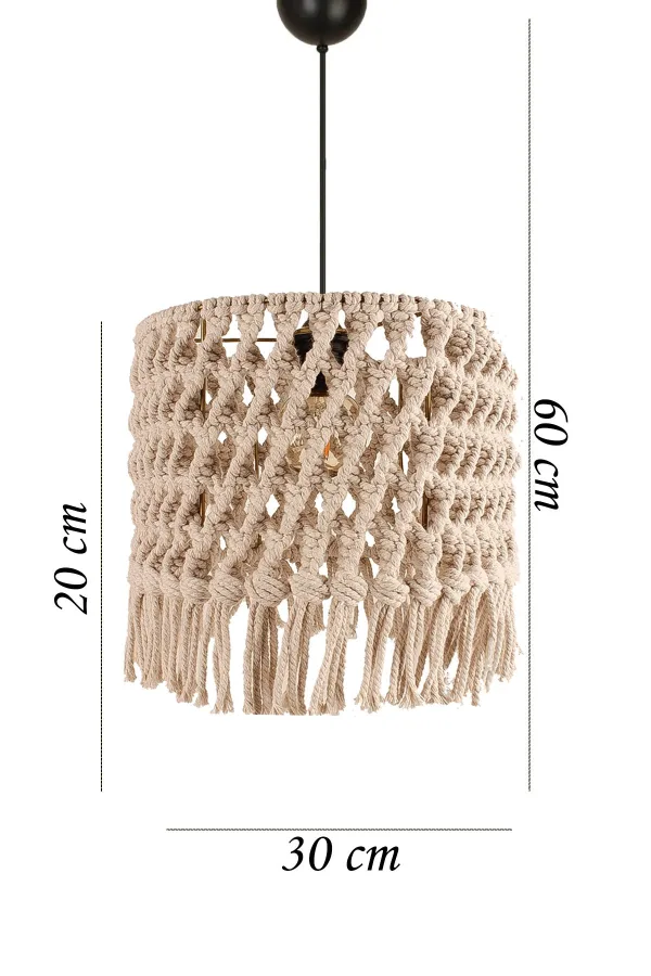 Fenetre Handmade Chandelier Cream