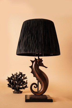 Tombe Handmade Polyester Lampshade Black