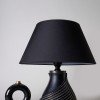 Percena Handmade Polyester Lampshade Black