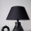 Percena Handmade Polyester Lampshade Black