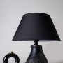 Percena Handmade Polyester Lampshade Black