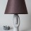 Balance Handmade Polyester Lampshade Gray Brown