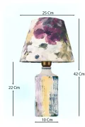 Jolie Handmade Decorative Ceramic Lampshade