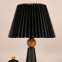 Amande Handmade Decorative Ceramic Lampshade Black