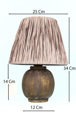 Lunora Handmade Decorative Ceramic Lampshade