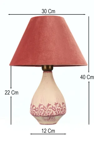 Rosienne Handmade Dekoratif Seramik Abajur Rosienne Handmade Dekoratif Seramik Abajur