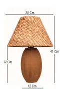 Aubra Handmade Decorative Ceramic Lampshade