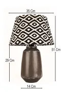 Bravente Handmade Decorative Ceramic Lampshade Bravente Handmade Decorative Ceramic Lampshade