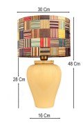 Coloretta Handmade Decorative Ceramic Lampshade