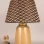 Crescent Handmade Decorative Ceramic Lampshade