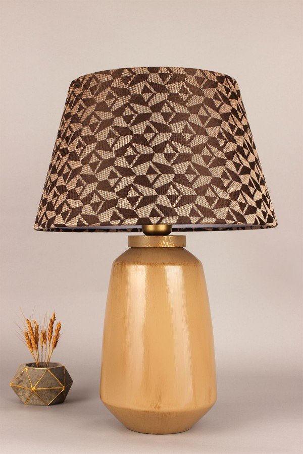 Crescent Handmade Decorative Ceramic Lampshade