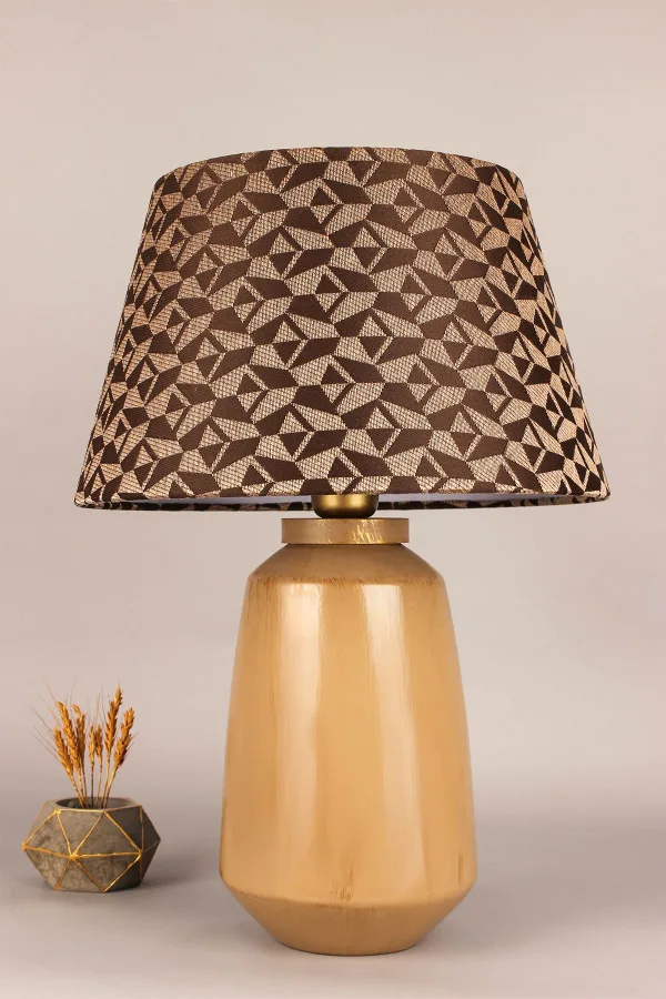 Crescent Handmade Decorative Ceramic Lampshade