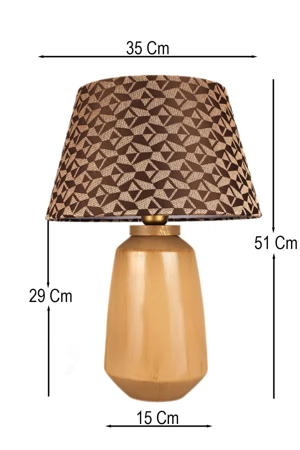 Crescent Handmade Decorative Ceramic Lampshade