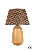 Crescent Handmade Decorative Ceramic Lampshade