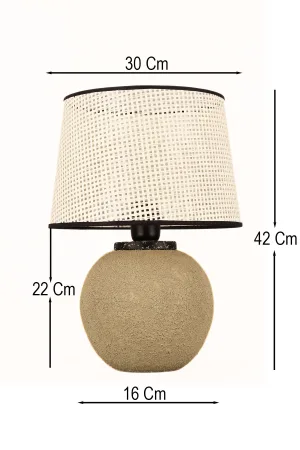Diana Handmade Decorative Ceramic Lampshade