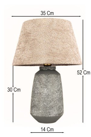 Granvera Handmade Decorative Ceramic Lampshade