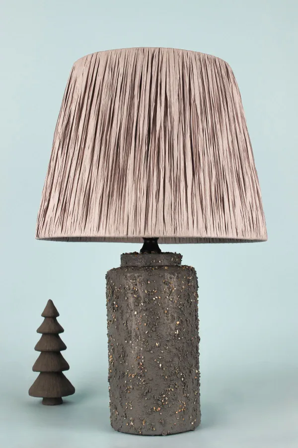 Gravora Handmade Decorative Ceramic Lampshade