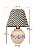 Strada Handmade Decorative Ceramic Lampshade Strada Handmade Decorative Ceramic Lampshade