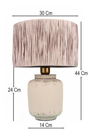 Astral Handmade Decorative Ceramic Lampshade