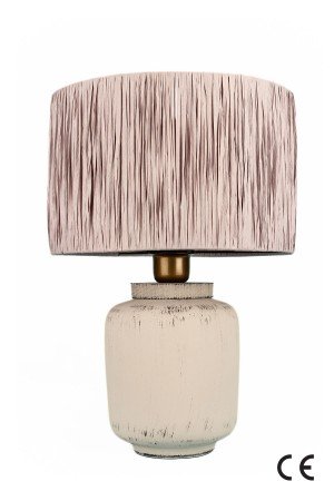 Astral El Yapımı Dekoratif Seramik Abajur