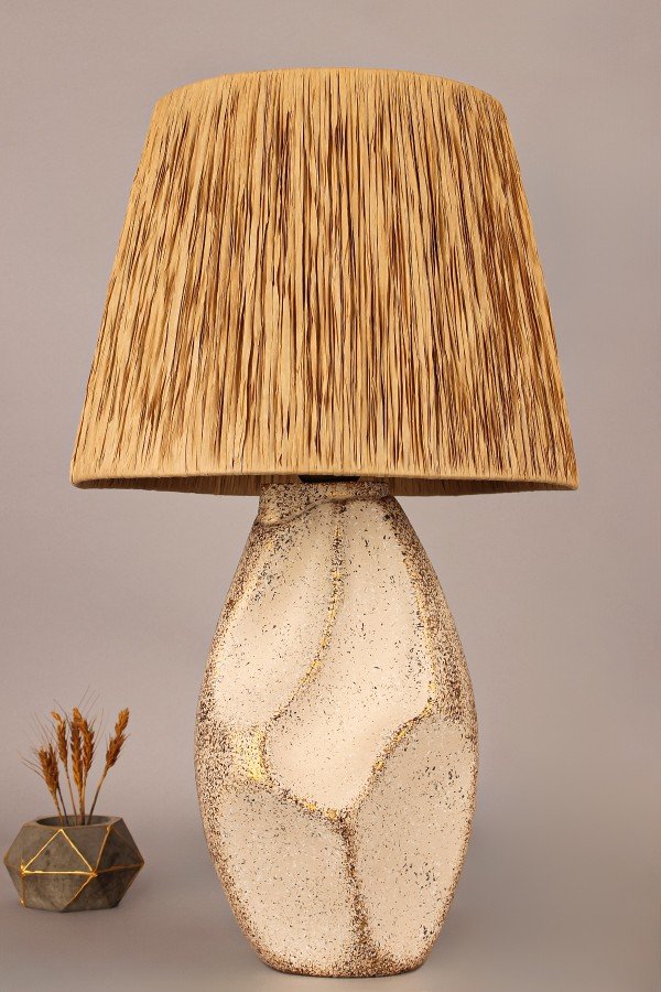Embrosa Handmade Decorative Ceramic Lampshade