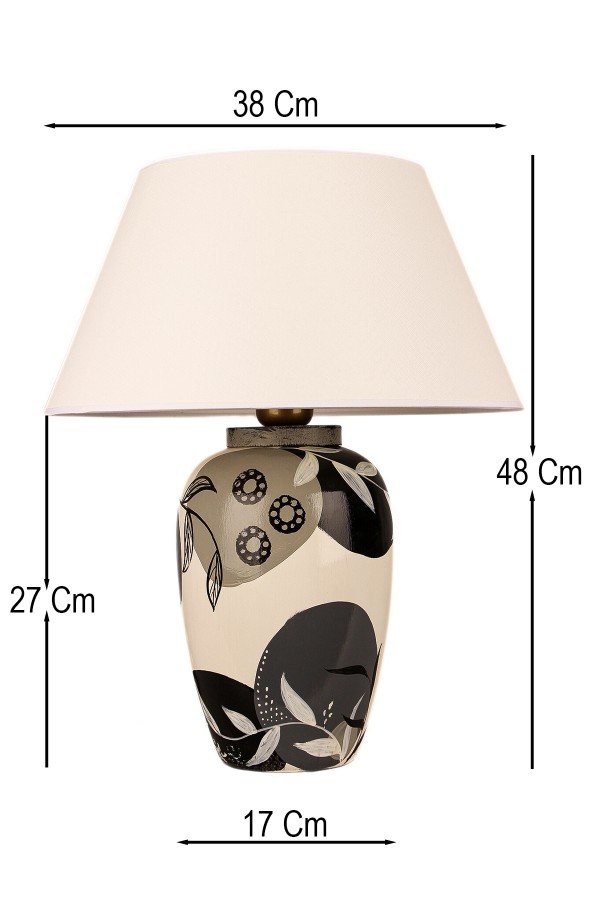 Grafora Handmade Decorative Ceramic Lampshade