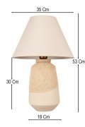 Orvella Handmade Decorative Ceramic Lampshade