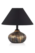 Bakase Handmade Ceramic Lampshade Gold Black
