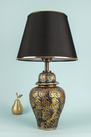 Ireen Handmade Ceramic Lampshade Gold - Black