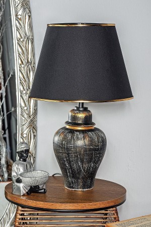 Sinope Ceramic Lampshade Gold Black
