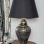 Sinope Ceramic Lampshade Gold Black