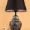 Neilus Handmade Ceramic Lampshade Black Silver