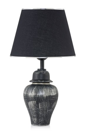 Neilus Handmade Ceramic Lampshade Black Silver