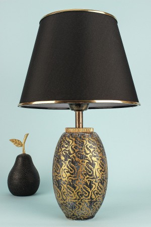 Retarder Handmade Ceramic Lampshade Gold Black