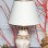 Machette Handmade Ceramic Lampshade Cream Gold