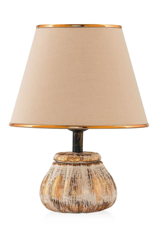 Citrouille Handmade Ceramic Lampshade Cream Gold