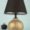 Attra Handmade Ceramic Lampshade Gray Gold