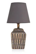 Becker Ceramic Lampshade Anthracite Gold