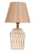 Becker Handmade Ceramic Lampshade Cream Gold