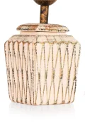 Becker Handmade Ceramic Lampshade Cream Gold