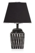 Becker Handmade Ceramic Lampshade Black Silver