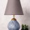 Galet Lampshade Anthracite Blue