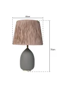 Pergola Ceramic Lampshade Gray Buy Pergola Ceramic Lampshade Gray